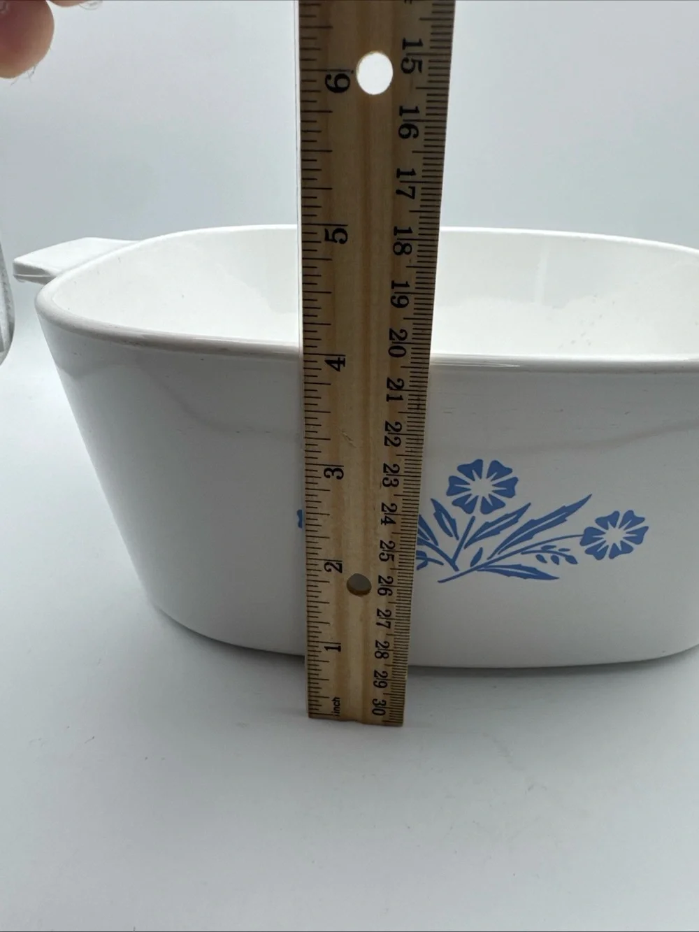 Corning Ware P-84-B Blue Cornflower 4 Qt Dutch Oven A-12-C Lid Vintage